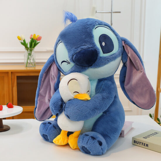  Cute hugging Stitch plush toy – large anime-style gift doll