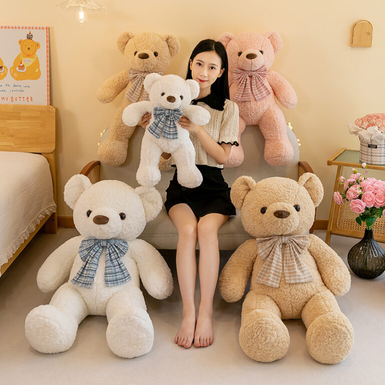 Kawaii Japanese Scented Teddy Bear Plush Toy for Girls – Soft Stuffed Animal Pillow