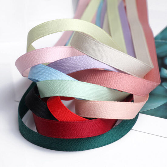  Korean matte cotton-polyester ribbon for DIY bows and gift wrapping