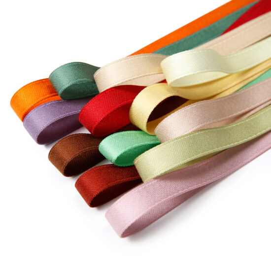  Korean matte cotton-polyester ribbon for DIY bows and gift wrapping