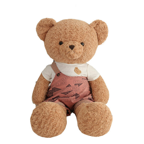 Large Soft Teddy Bear Plush Toy – Hugging Pillow for Girls and Bed Decor