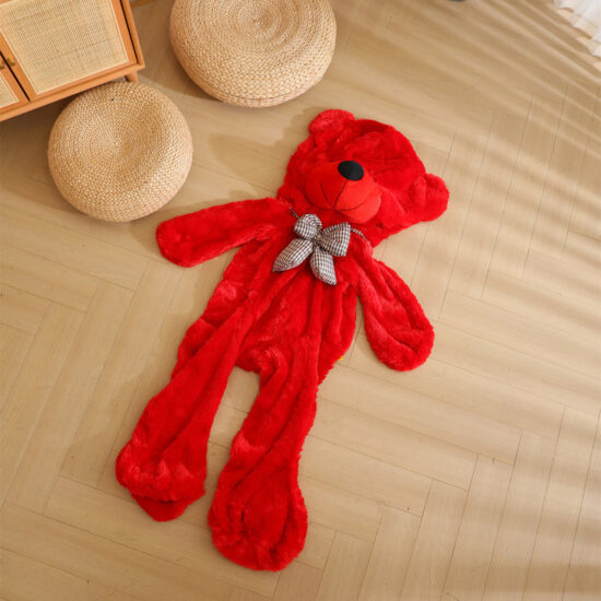 Large Teddy Bear Plush Shell – Semi-Finished Unstuffed Toy Skin for Stuffed Animal Manufacturing