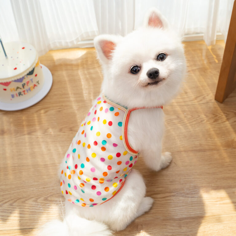 Breathable summer pet vest for small dogs and cats – sun protection tank top
