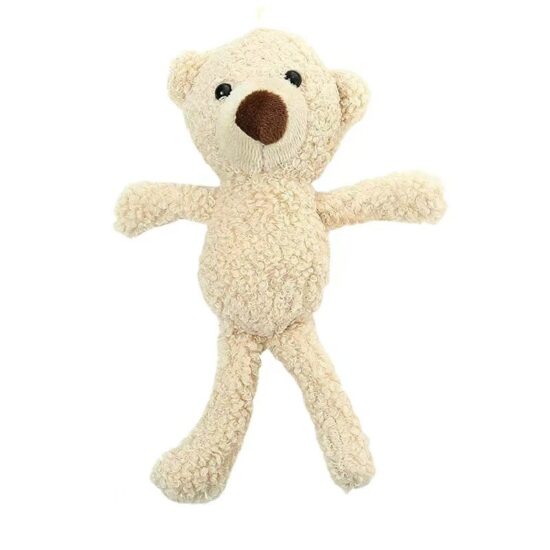 Mini Teddy Bear Plush Keychain for Girls' Backpack or Bag
