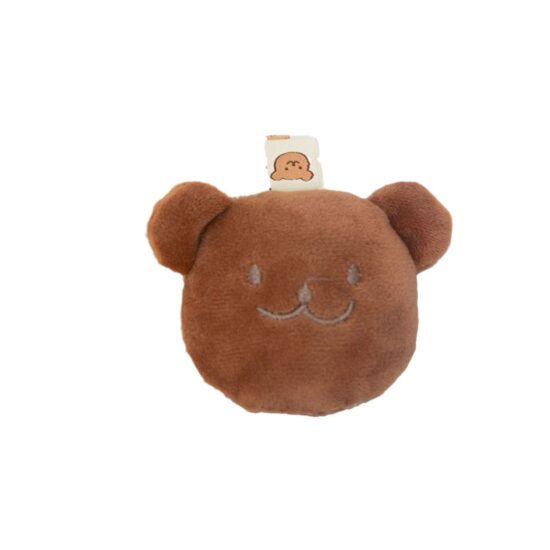 Mini Cartoon Butter Teddy Bear Plush Keychain – Cute Soft Bag Pendant
