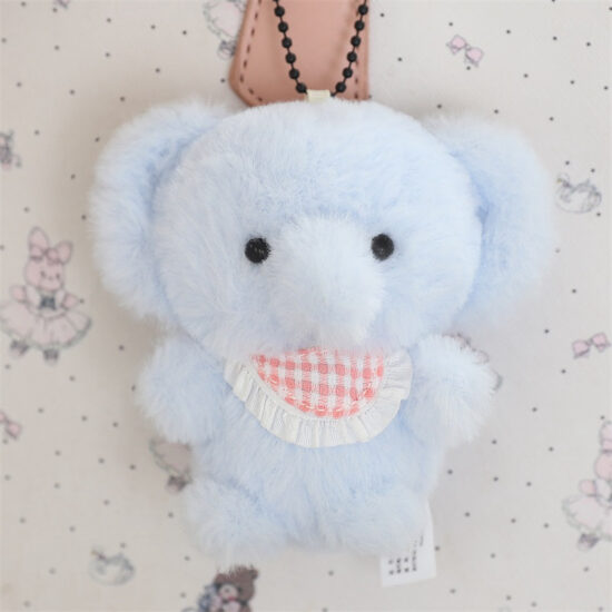 Mini Plush Animal Keychain Doll – Cute Desk Toy and Claw Machine Prize