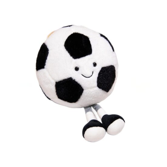Mini Football Teddy Bear Plush Toy Wearing Soccer Uniform