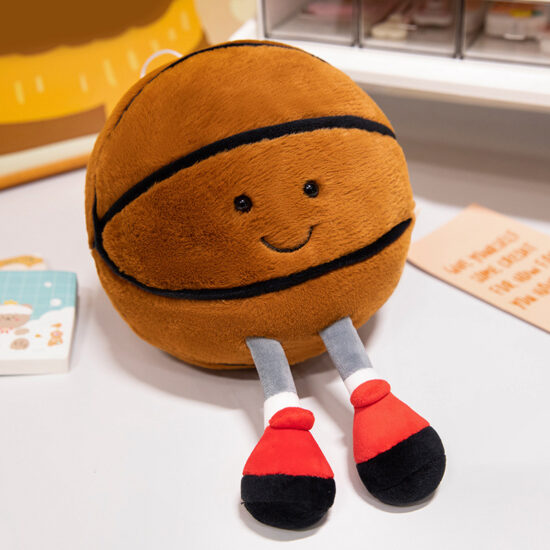 Mini Football Teddy Bear Plush Toy Wearing Soccer Uniform