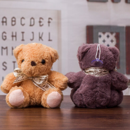 Mini Teddy Bear Plush Toys for Claw Machines and Vending Prizes