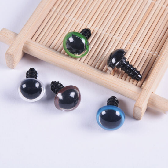 Multi-size and Color Flat Back Nose and Eye Accessories for Plush Toys and Teddy Bears