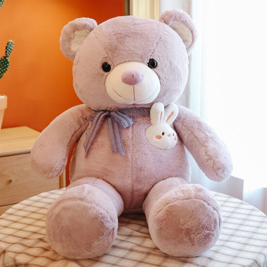 Giant teddy bear plush hugging doll – perfect birthday gift stuffed animal for girlfriend and kids.