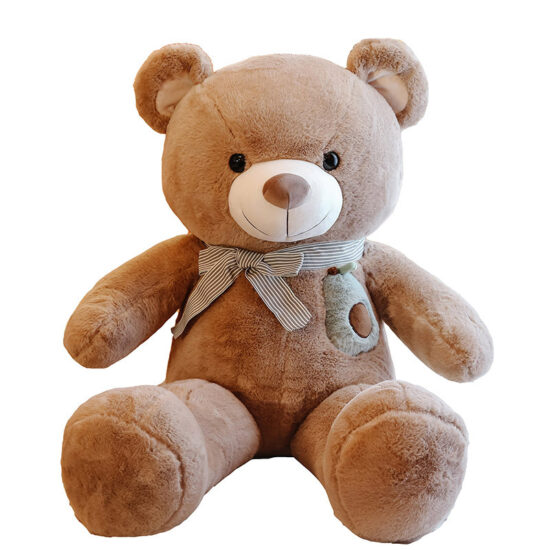 Giant teddy bear plush hugging doll – perfect birthday gift stuffed animal for girlfriend and kids.