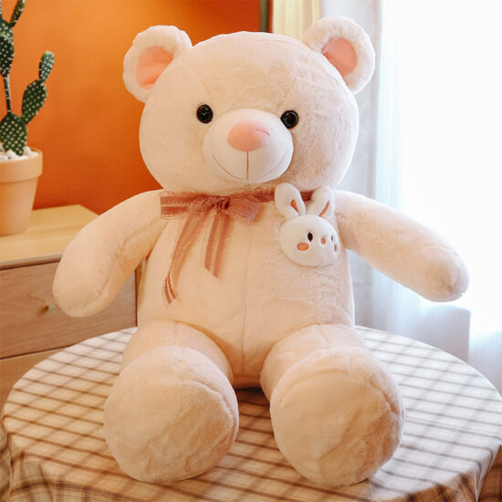 Giant teddy bear plush hugging doll – perfect birthday gift stuffed animal for girlfriend and kids.