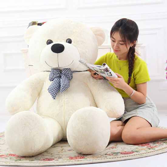  Large Cute Teddy Bear Plush Toy – Soft Hugging Stuffed Animal Gift