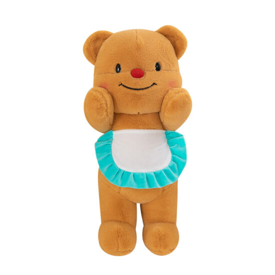 Cute Thai Butter Teddy Bear Plush Toy – Yellow Stuffed Doll Gift for Birthdays