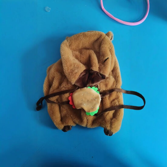Overalls Teddy Bear Plush Shell – Semi-Finished Unstuffed Skin for DIY and Manufacturers