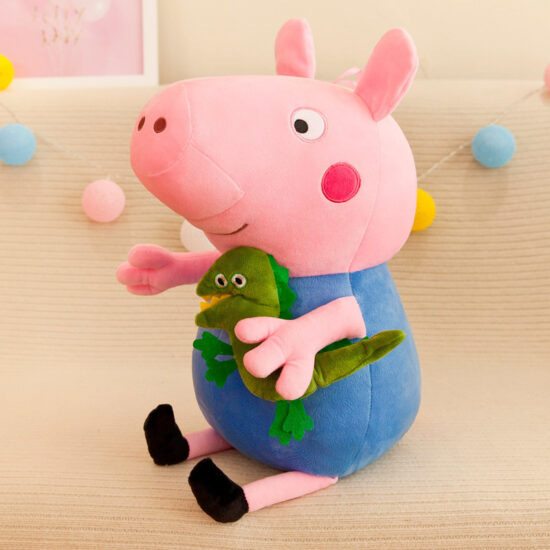 Peppa Pig family plush toy set – 4 stuffed dolls for children