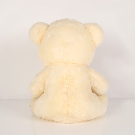 Small Seated Teddy Bear Plush with Heart – Wedding Gift Toy