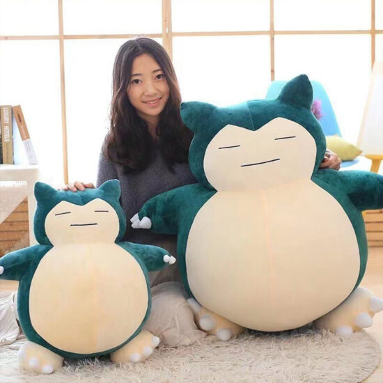 Snorlax Plush Toy Shell – Unstuffed Doll Skin for DIY and Wholesale Production