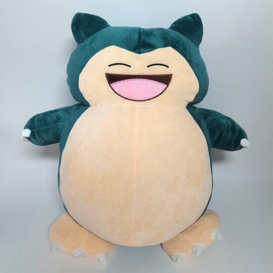 Snorlax Plush Toy Shell – Unstuffed Doll Skin for DIY and Wholesale Production