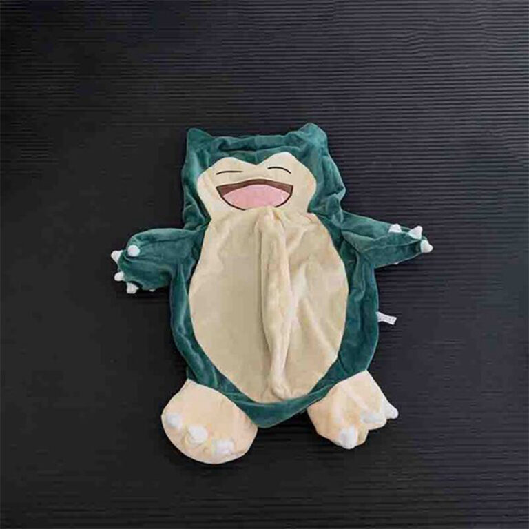 Snorlax Plush Toy Shell – Unstuffed Doll Skin for DIY and Wholesale Production