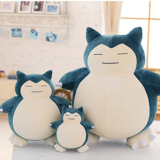 Snorlax Plush Toy Shell – Unstuffed Doll Skin for DIY and Wholesale Production