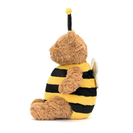Cute Teddy Bear Plush in Bee Costume for Kids and Gifts