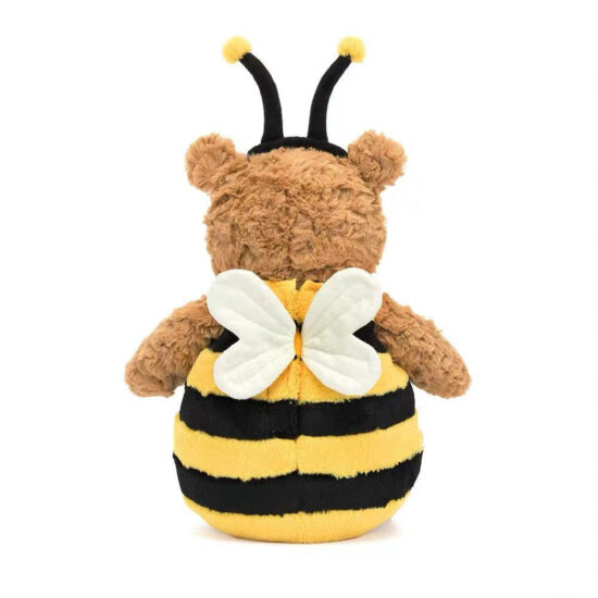 Cute Teddy Bear Plush in Bee Costume for Kids and Gifts