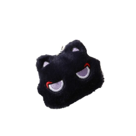 Cute Squeaky Plush Animal Keychains – Capybara, Teddy Bear, Cat, Star


