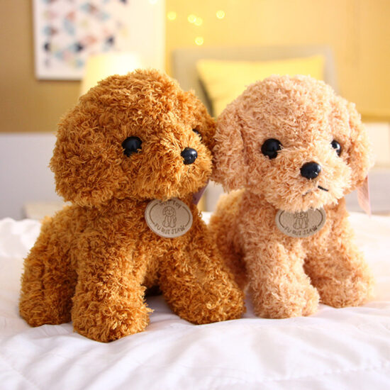 Cartoon Squeaky Plush Animal Keychains – Teddy Bear, Capybara, Siamese Cat, Star

