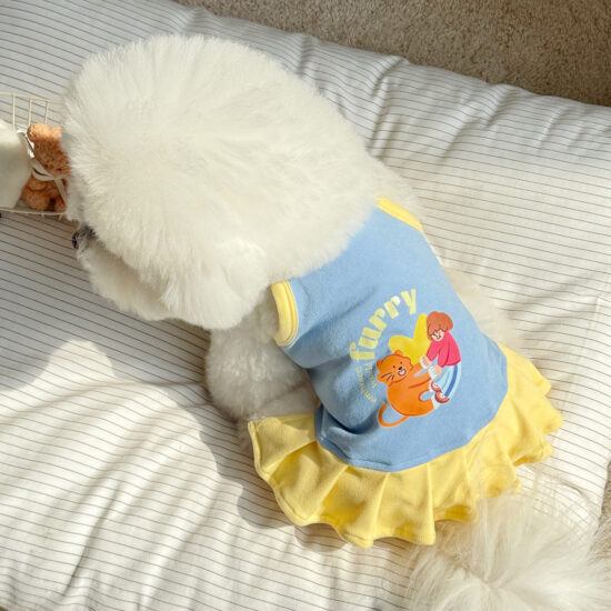 Lightweight summer pet camisole for small dogs and cats