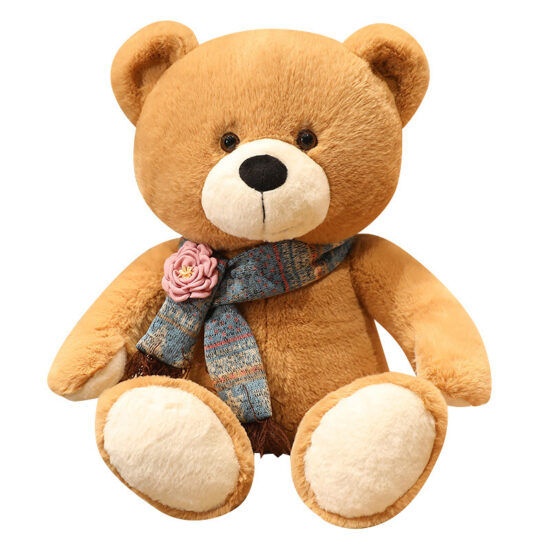 Soft Teddy Bear Plush Toy for Girls – Sleeping Doll Gift for Bedtime & Birthdays