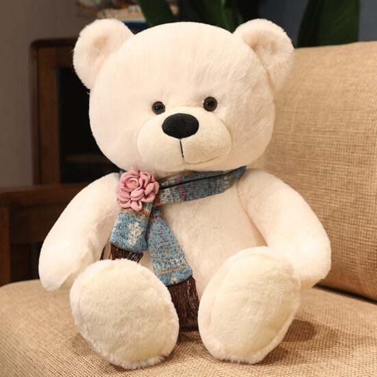Soft Teddy Bear Plush Toy for Girls – Sleeping Doll Gift for Bedtime & Birthdays