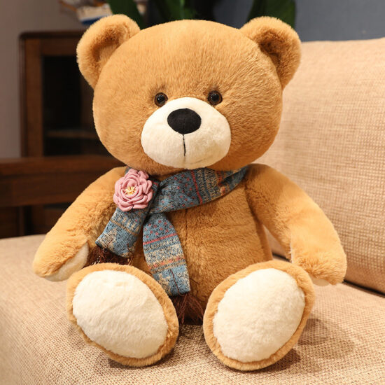 Soft Teddy Bear Plush Toy for Girls – Sleeping Doll Gift for Bedtime & Birthdays