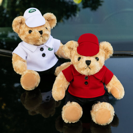 Teddy Bear Plush Toy for 4S Shop Events – Car Logo Bear Plush for Kids (Ages 7-14)
