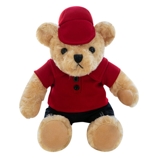 Teddy Bear Plush Toy for 4S Shop Events – Car Logo Bear Plush for Kids (Ages 7-14)