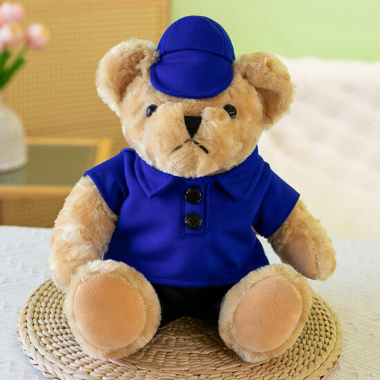 Teddy Bear Plush Toy for 4S Shop Events – Car Logo Bear Plush for Kids (Ages 7-14)