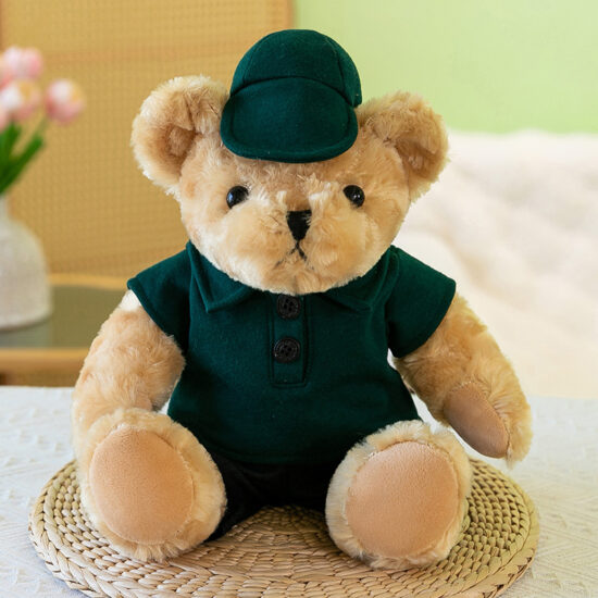 Teddy Bear Plush Toy for 4S Shop Events – Car Logo Bear Plush for Kids (Ages 7-14)