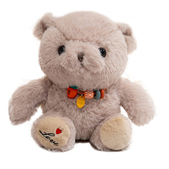 Romantic Sitting Teddy Bear Plush Toy – TikTok Style Stuffed Bear Pillow for Gifts