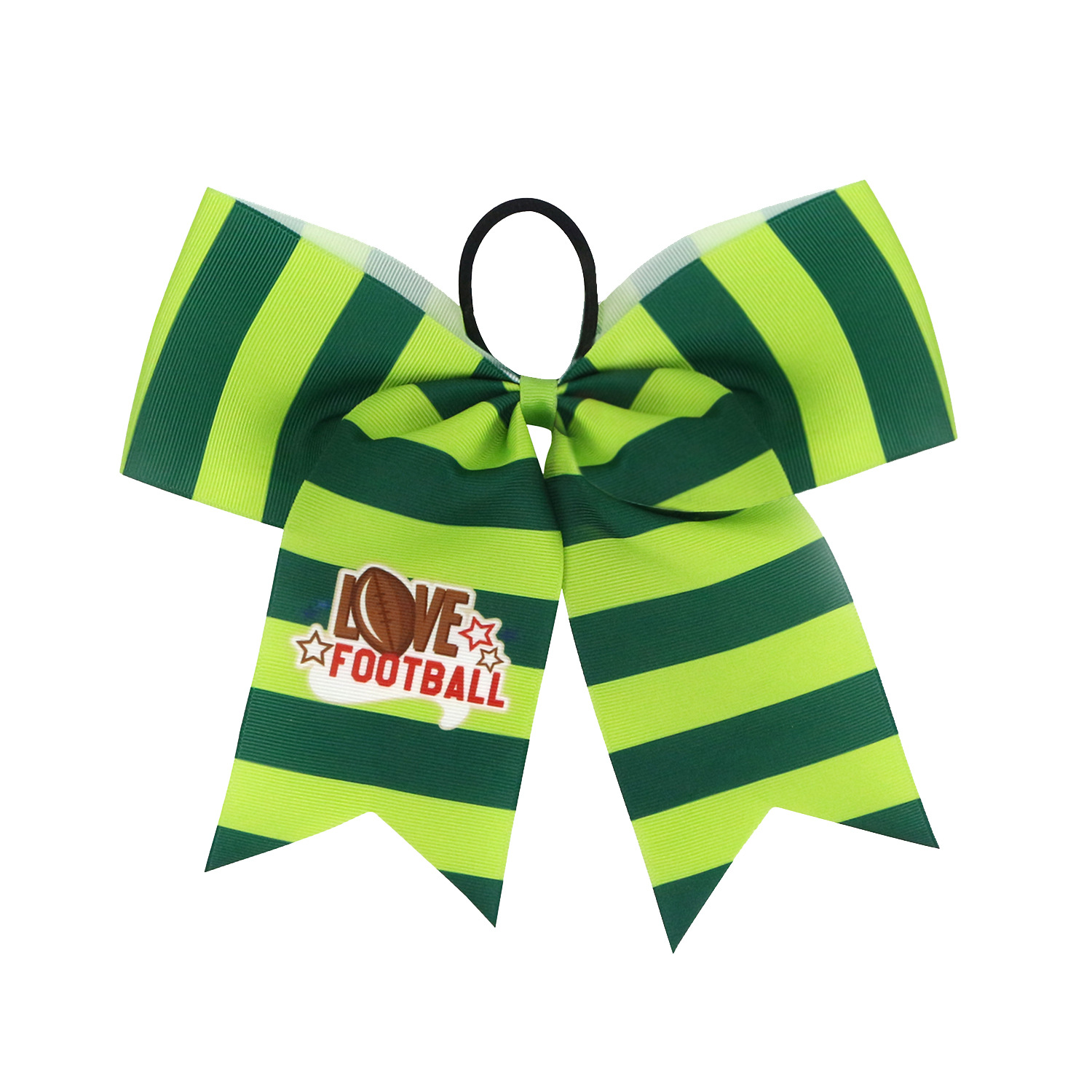 Colorful cheerleading hair bows for kids and dance team accessories