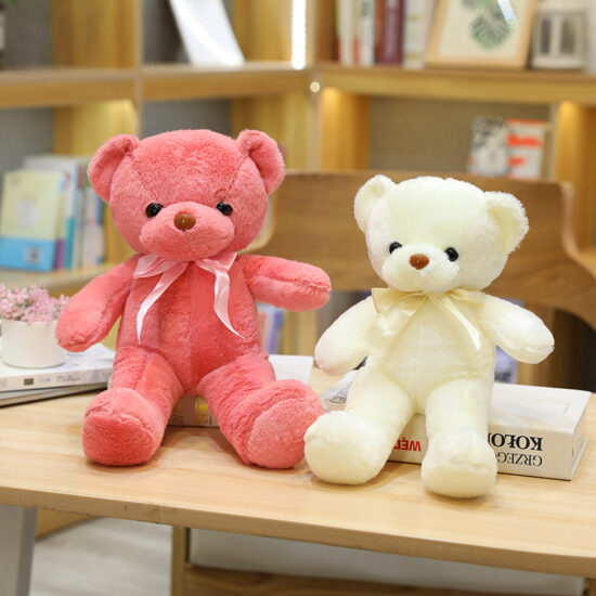 Mini Teddy Bear Plush Toy for Weddings and Custom Logo Gifts