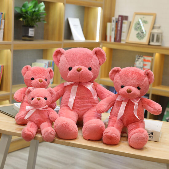 Mini Teddy Bear Plush Toy for Weddings and Custom Logo Gifts