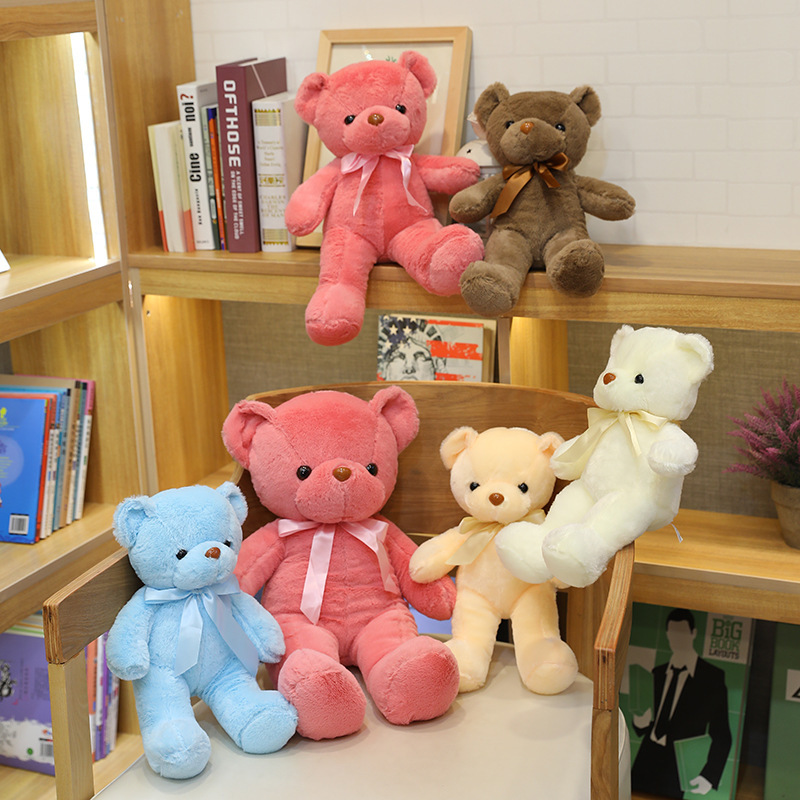 Mini Teddy Bear Plush Toy for Weddings and Custom Logo Gifts