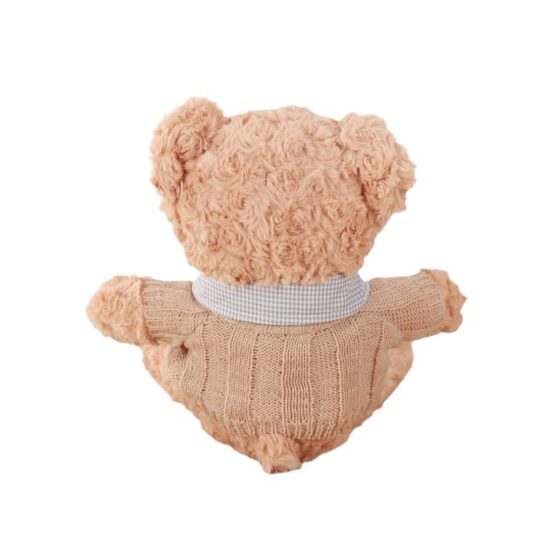 Shirt Collar Teddy Bear Plush Toy – Cute Stuffed Bear with Sweater for Wholesale