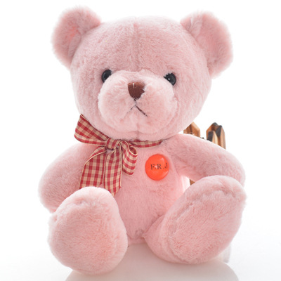 Small Sitting Teddy Bear Plush Toy for Company Gifts and Girls' Presents