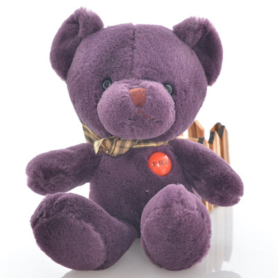 Small Sitting Teddy Bear Plush Toy for Company Gifts and Girls' Presents