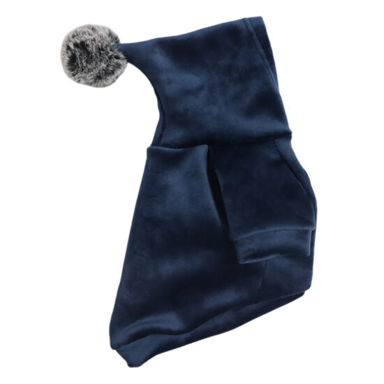Warm plush hoodie for small dogs and cats in winter